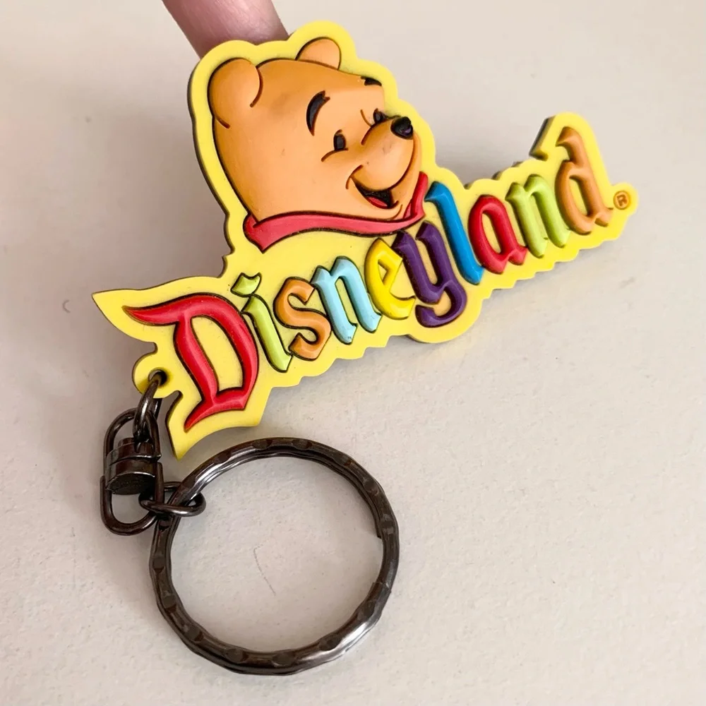 Vintage Disneyland Winnie the Pooh keychain